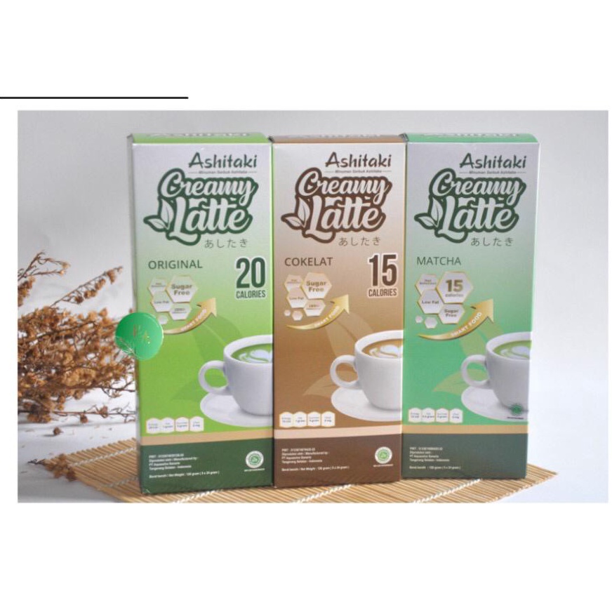 

Disk0n ASHITAKI CREAMY LATTE MINUMAN DIET | MINUMAN BUBUK ANTIOKSIDAN STEVIA Original/ Coklat/ Matcha Flash Sale