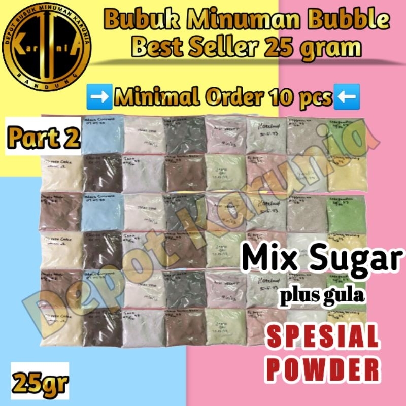

Bubuk Minuman Rasa 25gr Serbuk Minuman Kekinian 25 gram Part 2