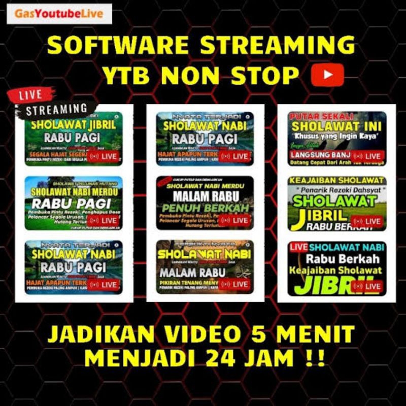 GasYoutubeLive Streaming YouTube 24 Jam Non Stop