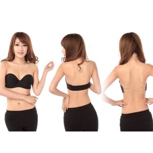 Koleksi Terbaru.. bra double strap invisible bra nu bh kawat tali transparant seamless ok