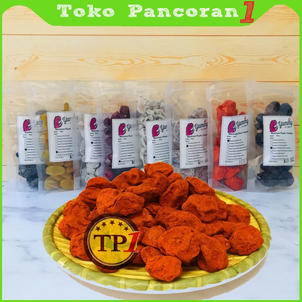 

M951 Manisan buah kiamboi kiamboy plum merah putih madu tlwmo