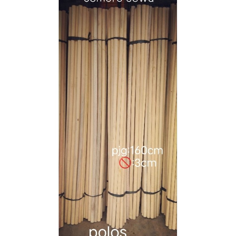 [ARP] toya tongkat pramuka kayu polos belum diwarnai →Best Product