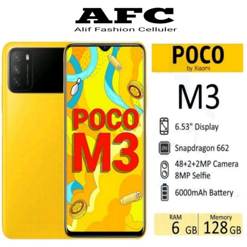 Hp xiaomi poco m3 6/128Gb yellow