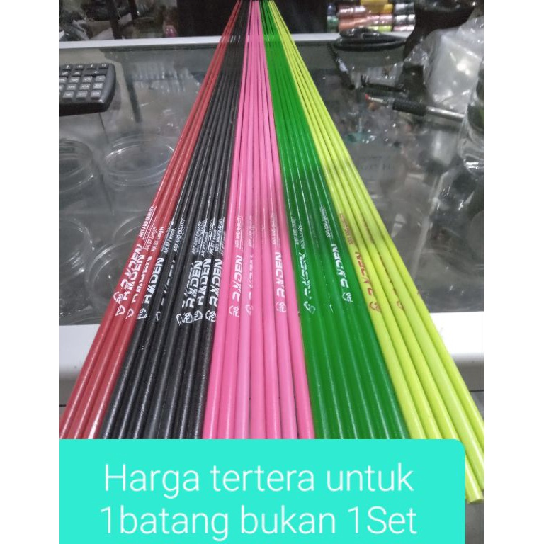 ☈ Blank fiber joran padat bahan sayap layangan gapangan stik piber lurus & mulus tuk rangka layang -