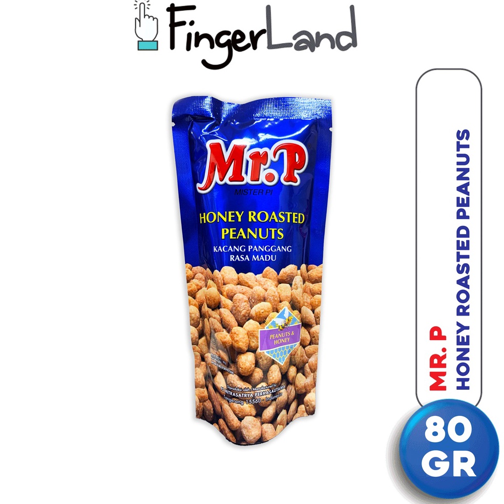 

UL97 MR. P Honey Roasted Peanuts 80 gram Kacang Rasa Madu 46