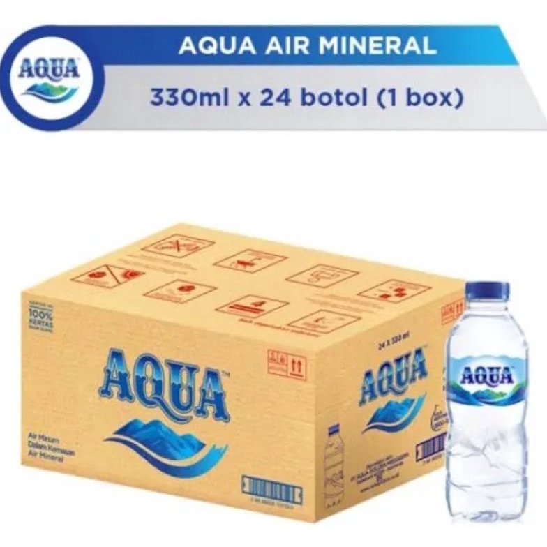 

➺ Aqua Air Mineral Mini 330 Ml 1 Dus Murah