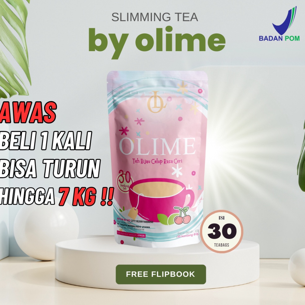 

↑ Olime Slimming Tea | Olime Teh Hijau | Teh Pelangsing Herbal Alami Detox Tea Pelangsing Busui 8088
