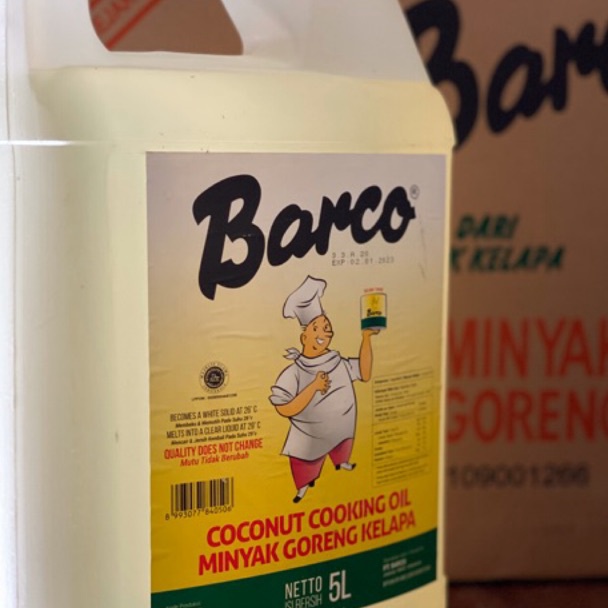 

Minyak Goreng Barco 5 L Jerigen 49
