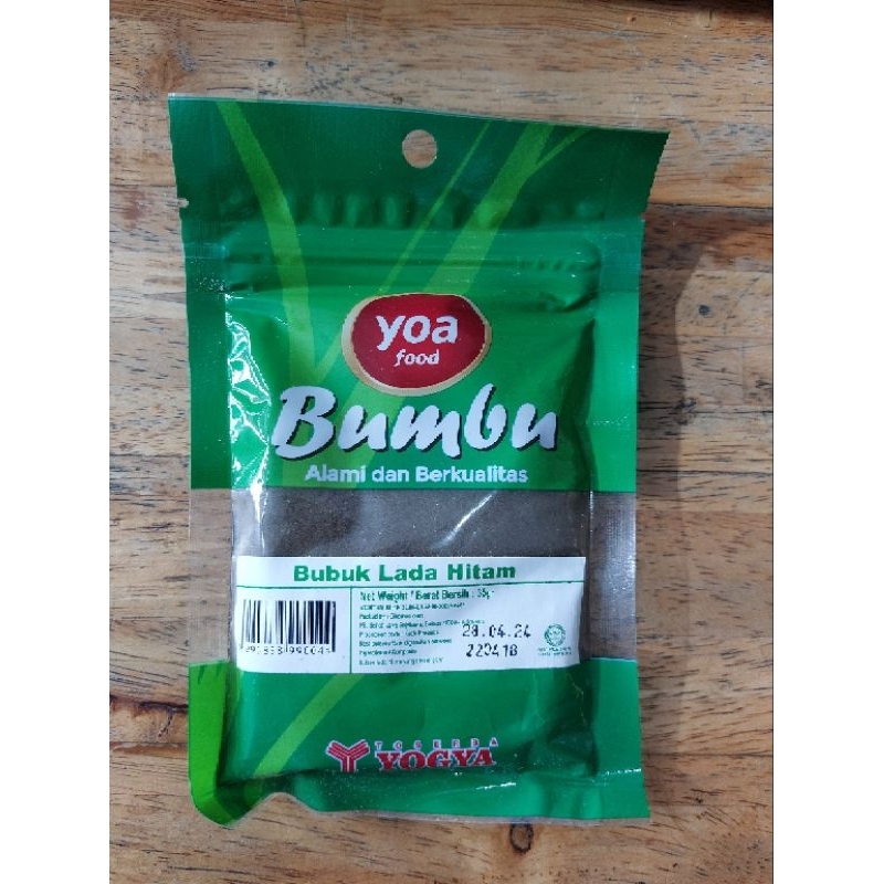 

YOA_Bubuk lada hitam 35gr HALAL