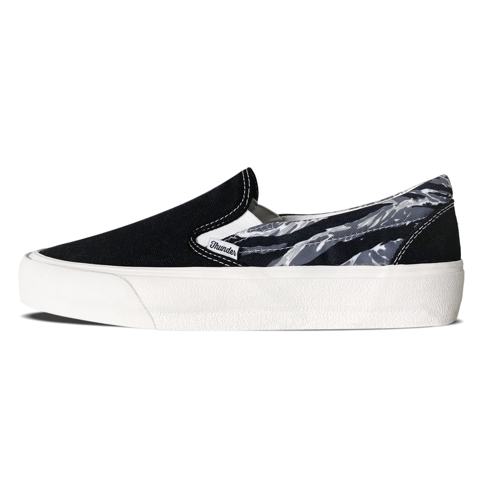 Sepatu Thunderbear - Slip On Voltaire Camo Grey ➤Baru