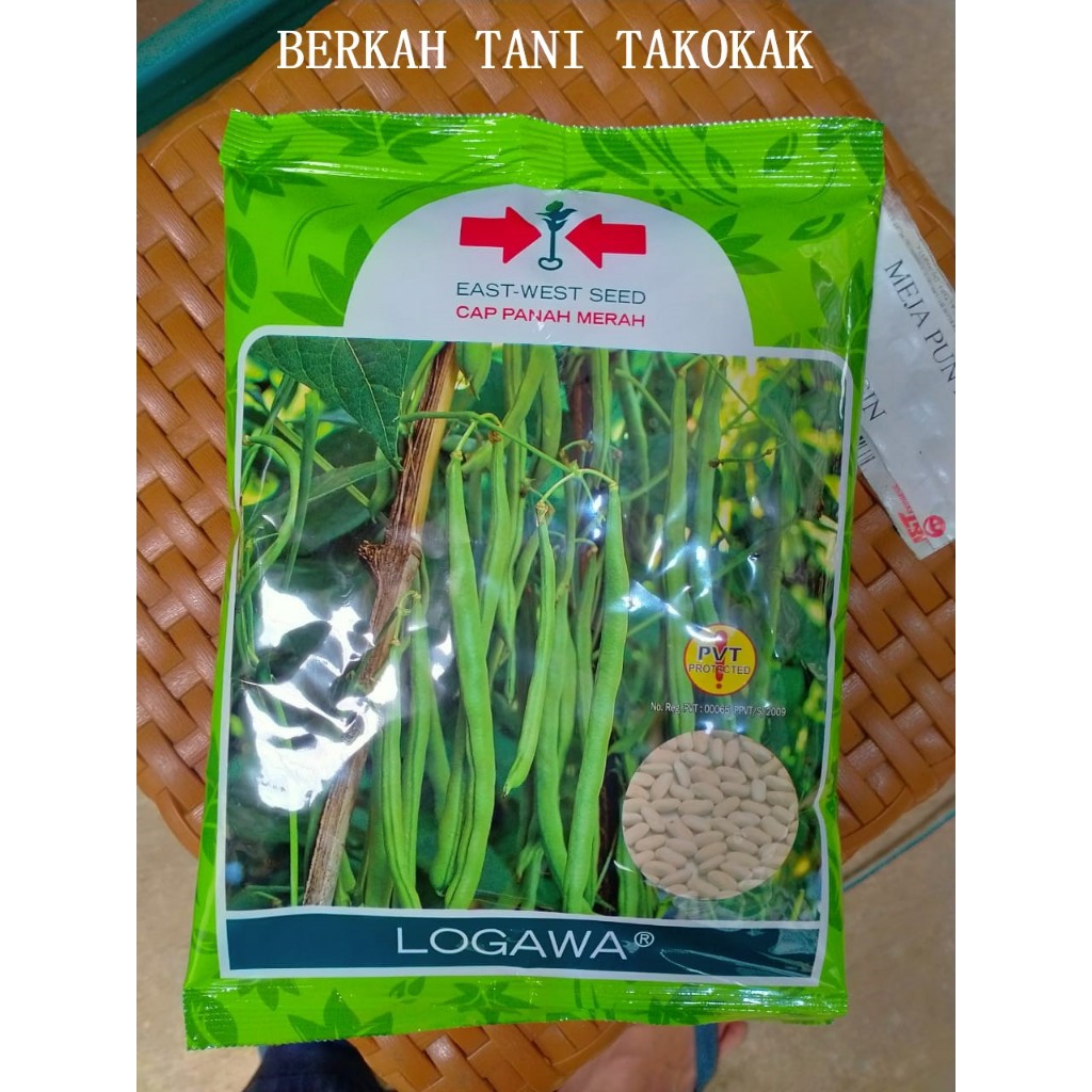 Benih buncis logawa 500 gram cap panah merah