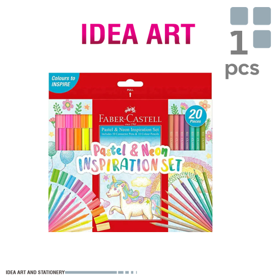 

Faber-Castell Pastel & Neon Inspiration Set 20 - 155035