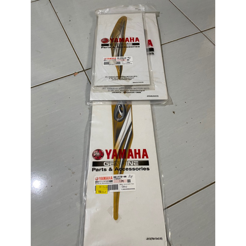 striping mio smile emas gold ori new