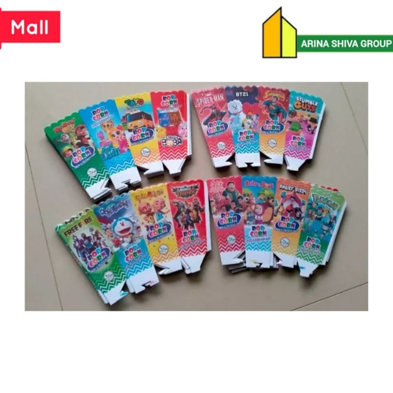 

300 LEMBAR KERTAS POPCORN 12 × 6 BAHAN DUPLEK POPCORN BERKUALITAS | KARDUS KEMASAN POPCORN UKURAN 12 × 6 PRODUK TERBARU | DUS POPCORN 12 × 6 MURAH | TOKO POPCORN OFFICIAL | SHIVACORP 219