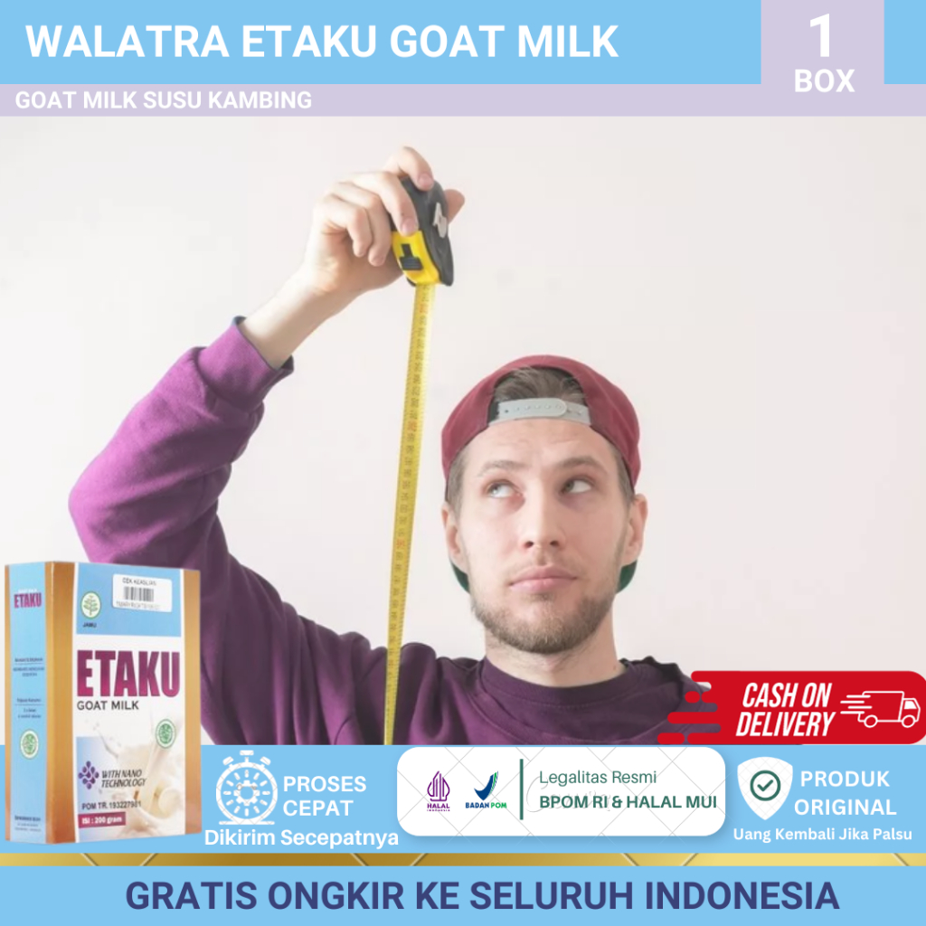 Walatra Susu Etaku - Solusi Tinggi Badan, Penambah Tinggi Badan, Pertumbuhan Tulang & Kalsium, Vitam