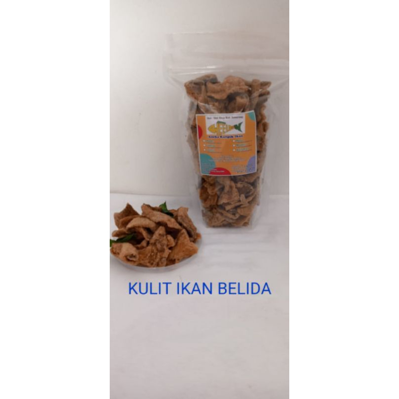 

kripik kulit ikan belida