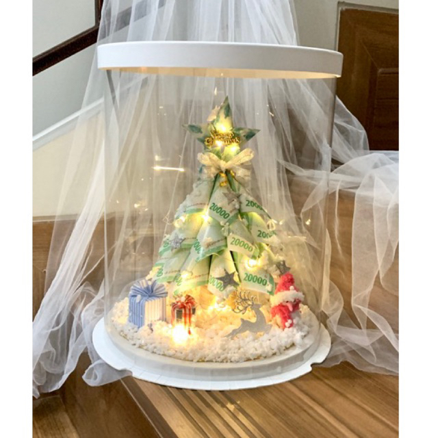 LILYFLORIST | Hampers Natal 2024 Pohon Natal uang Unik Hadiah murah Money Tree Christmas Xmas Box Se