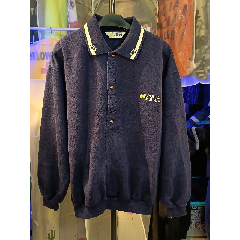 Crewneck kerah Polar Bear Vintage Second