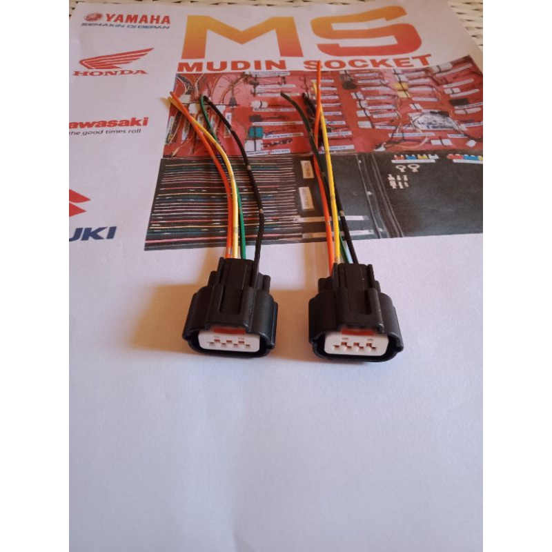 soket kabel sensor ISC langsam Mio j nmax dll kabel bintik