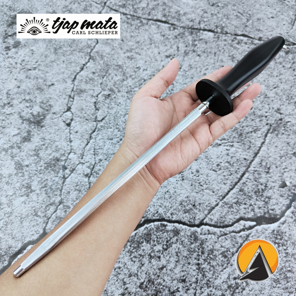 Pengasah pisau carl schlieper cap mata germany original 10"