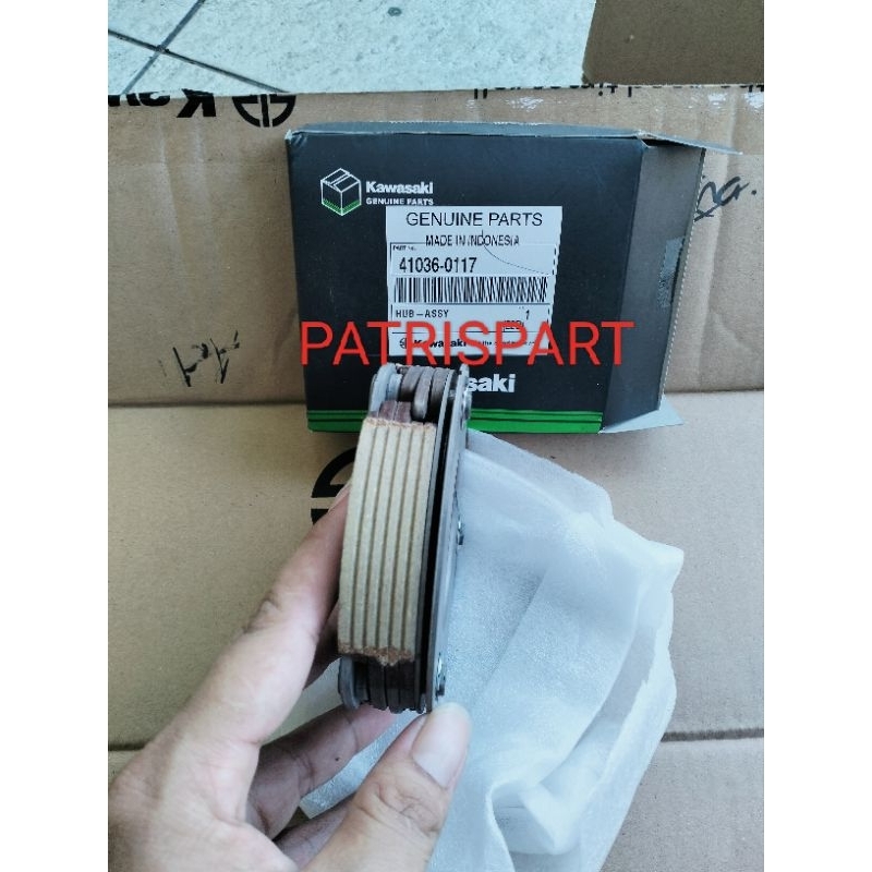 Kampas ganda kampas kopling ganda zx130 zx 130 original kawasaki