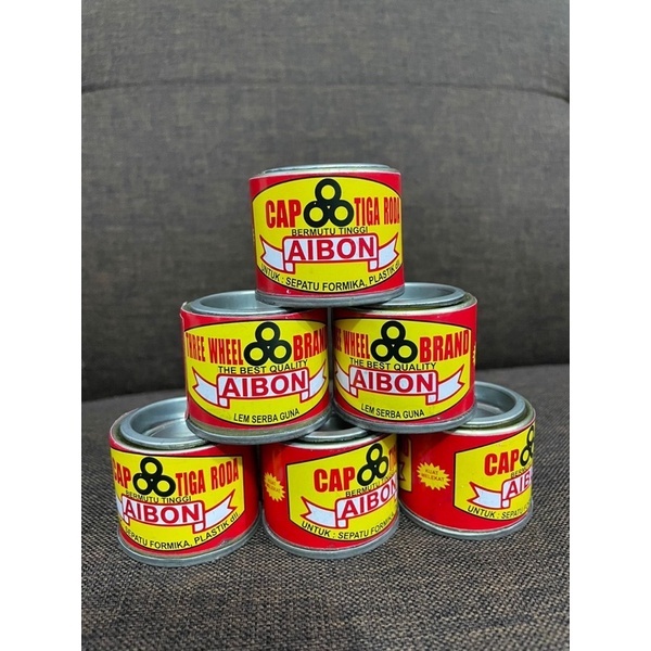 LEM SEPATU AIBON  35 GRAM / LEM PLASTIK LEM SOL / LEM AIBON CAP TIGA RODA / LEM AIBON CAP 3 Roda