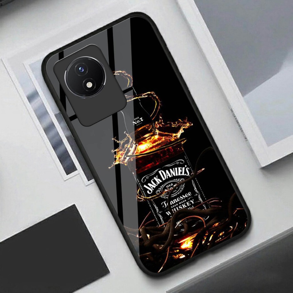 Case Vivo Y02 Y02T - Softcase - Casing terbaru - Softcase kaca Vivo Y02 Y02T (GC13)