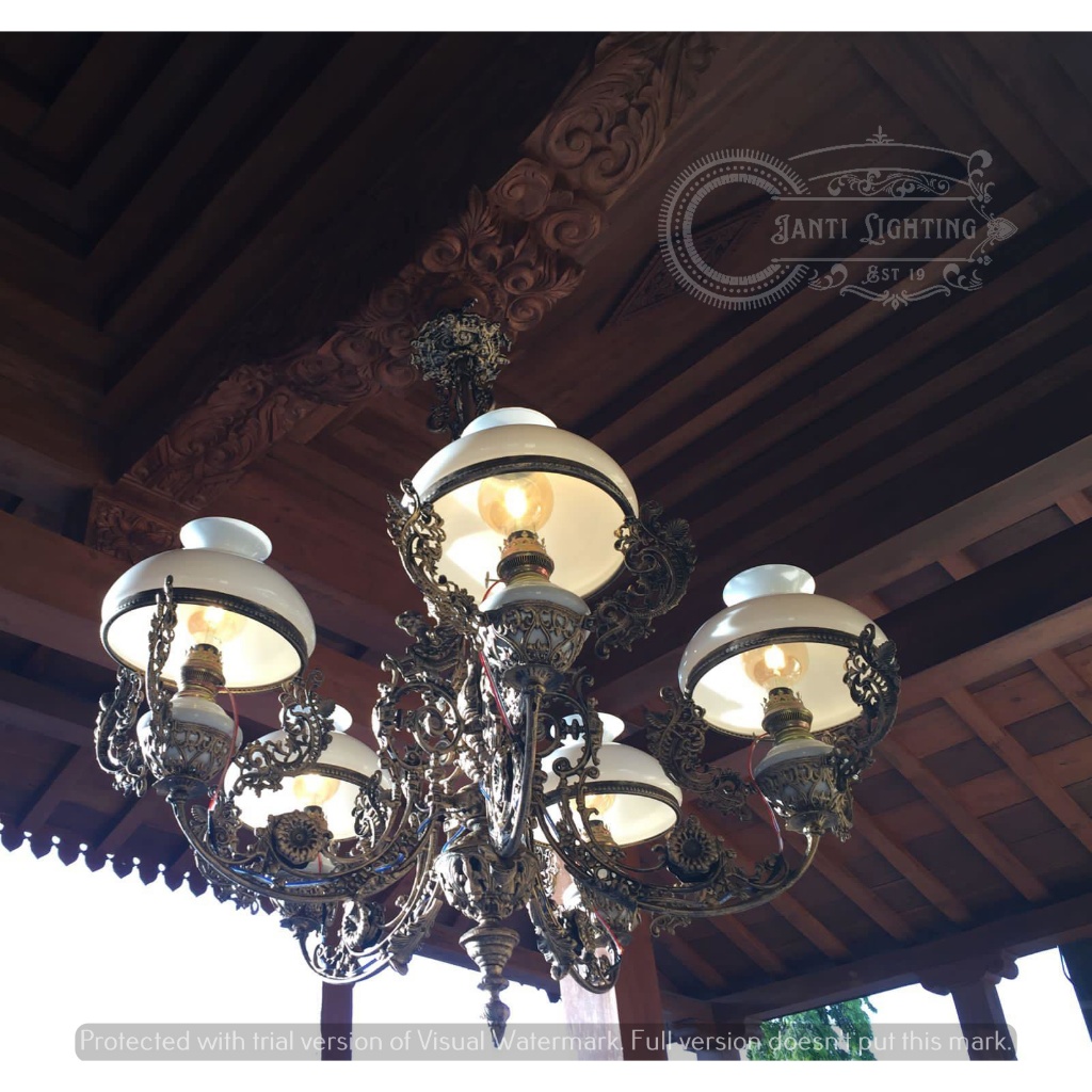 Lampu Hias Gantung Joglo Dekorasi Lampu gantung lawasan klasik