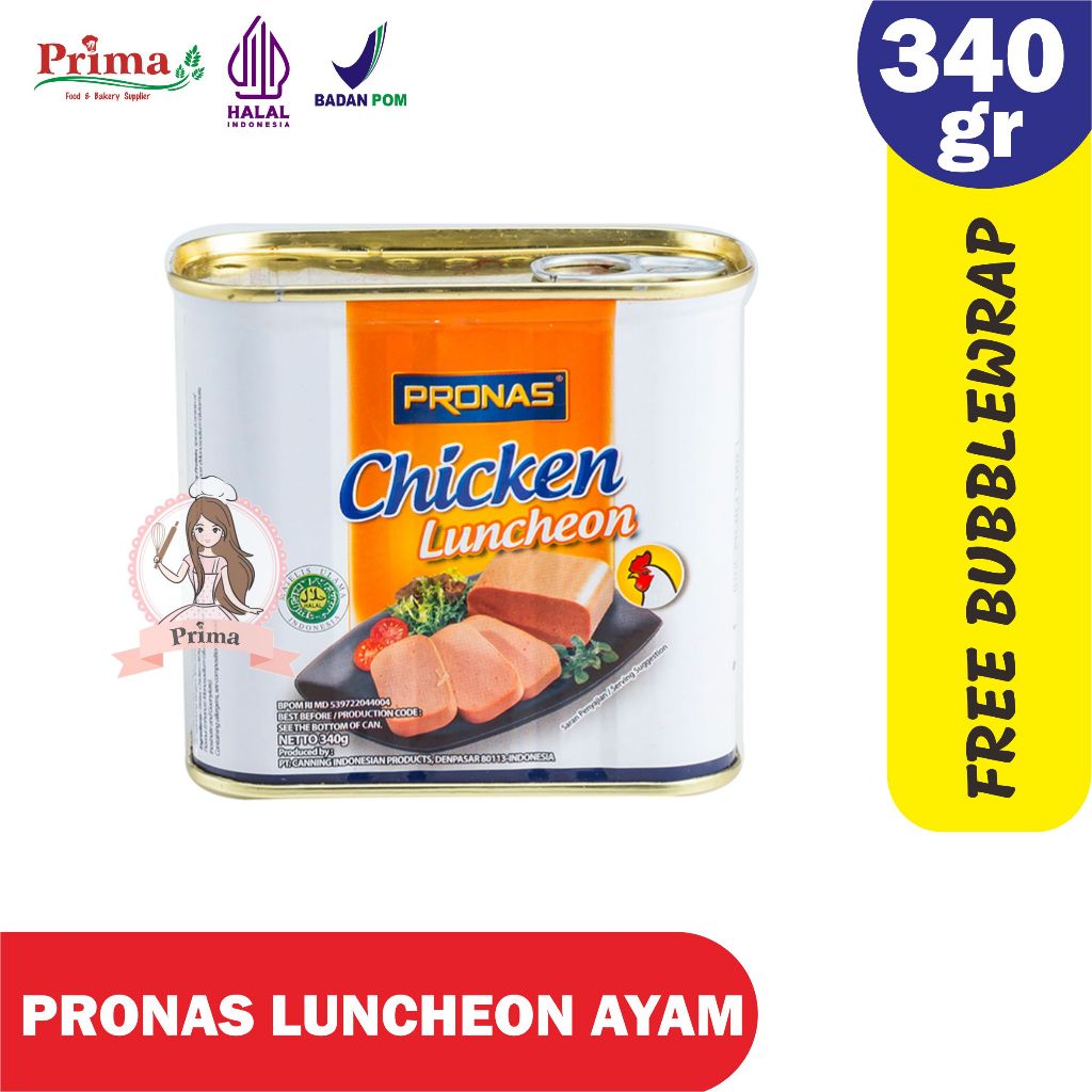 

Kornet - Pronas Luncheon - Ayam - 340gram