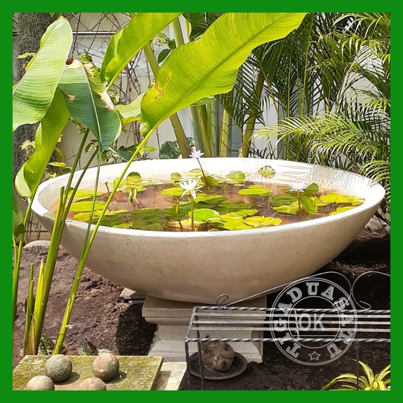 Pot Teratai Besar Terazzo Tatakan Diameter 150cm