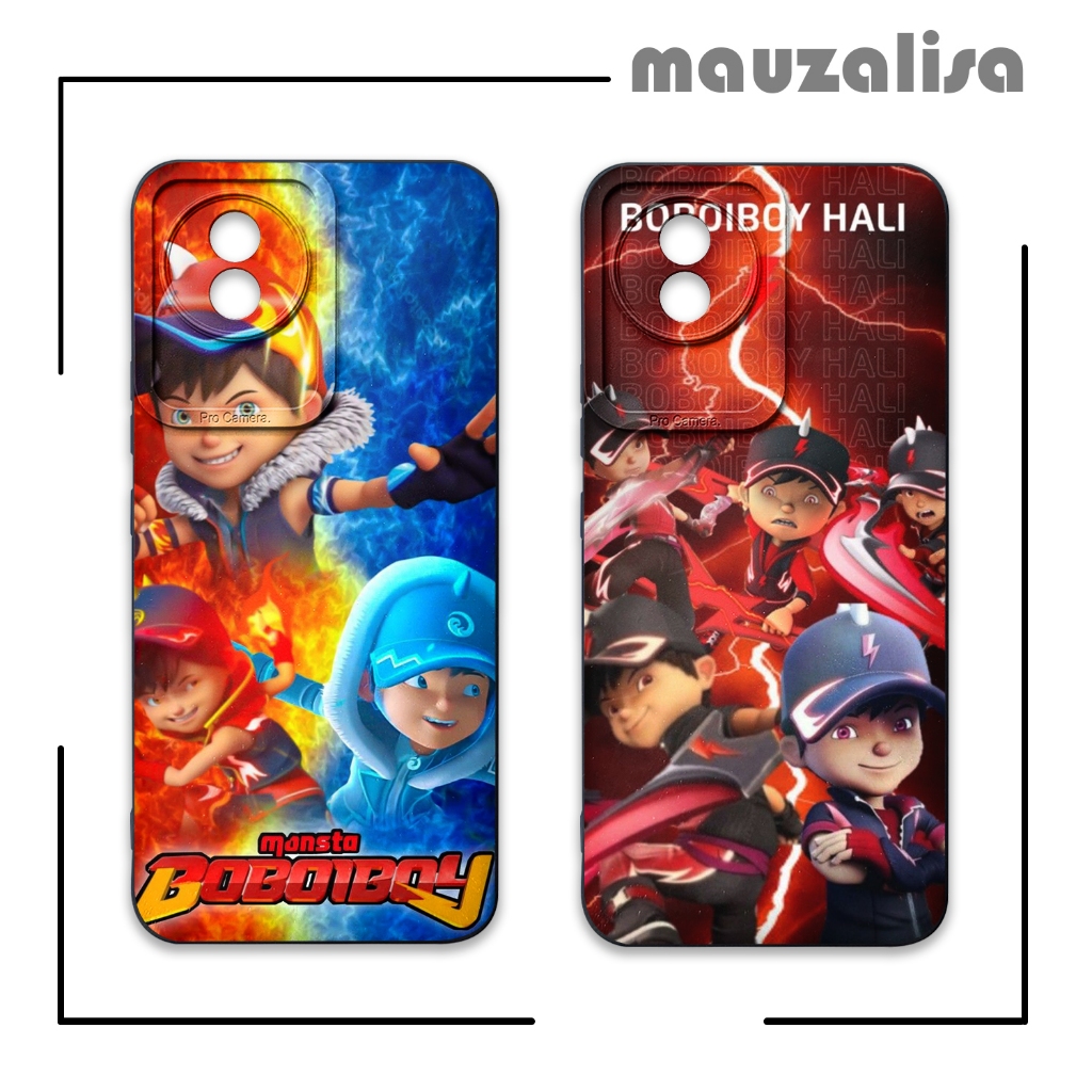 Casing Hp Vivo Y02 Y02t Motif Gambar Karakter Softcase Silikon Model Kartun Boboiboy Galaxy