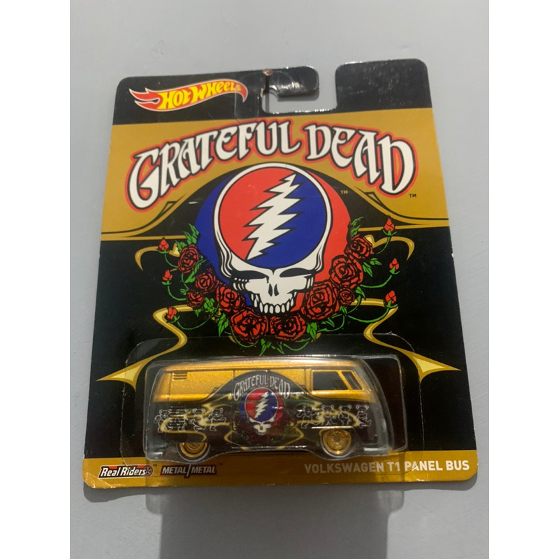 HOTWHEELS  GRATEFUL DEAD VOLKSWAGEN T1 PANEL BUS METAL [yellow]
