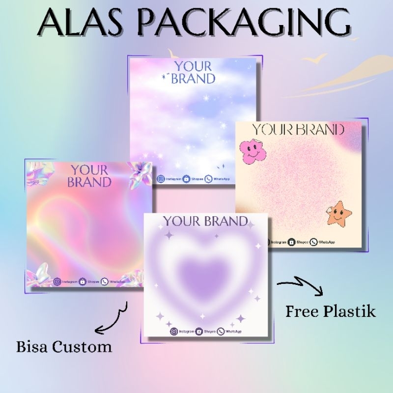 

Alas Packaging VII / Alas Packing / Kertas Packing / Aksesoris / Free Plastik / Bisa Custom Design / Alas Aksesoris/ Alas Gelang