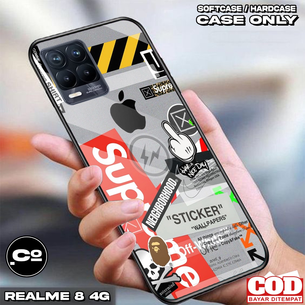 Case REALME 8 4G  - Casing REALME 8 4G [ BA ] Silikon REALME 8 4G  - Kesing Hp - Casing Hp  - Case H