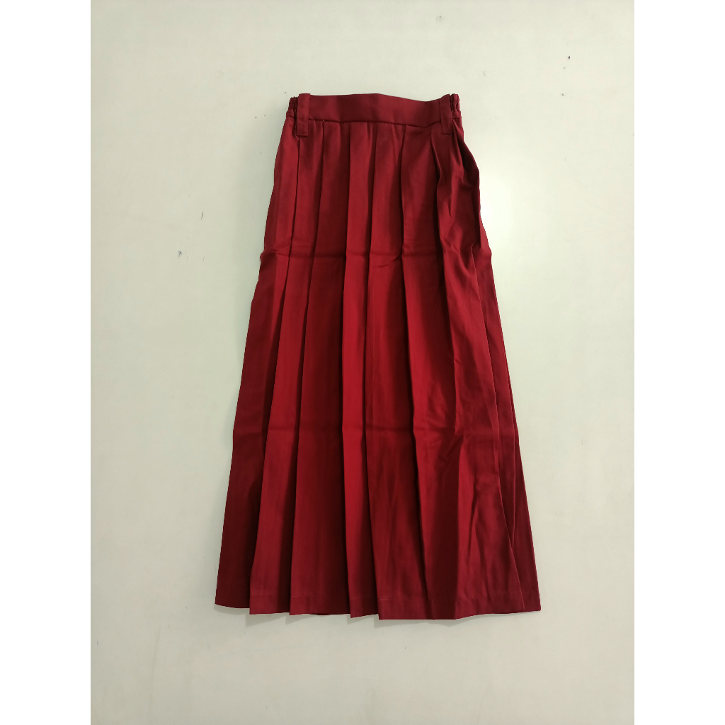 Seragam SD Rok Panjang Merah