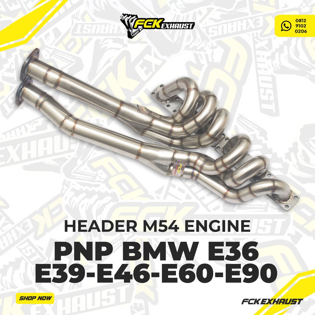 FCK Header BMW E36 E39 E46  Knalpot Mobil