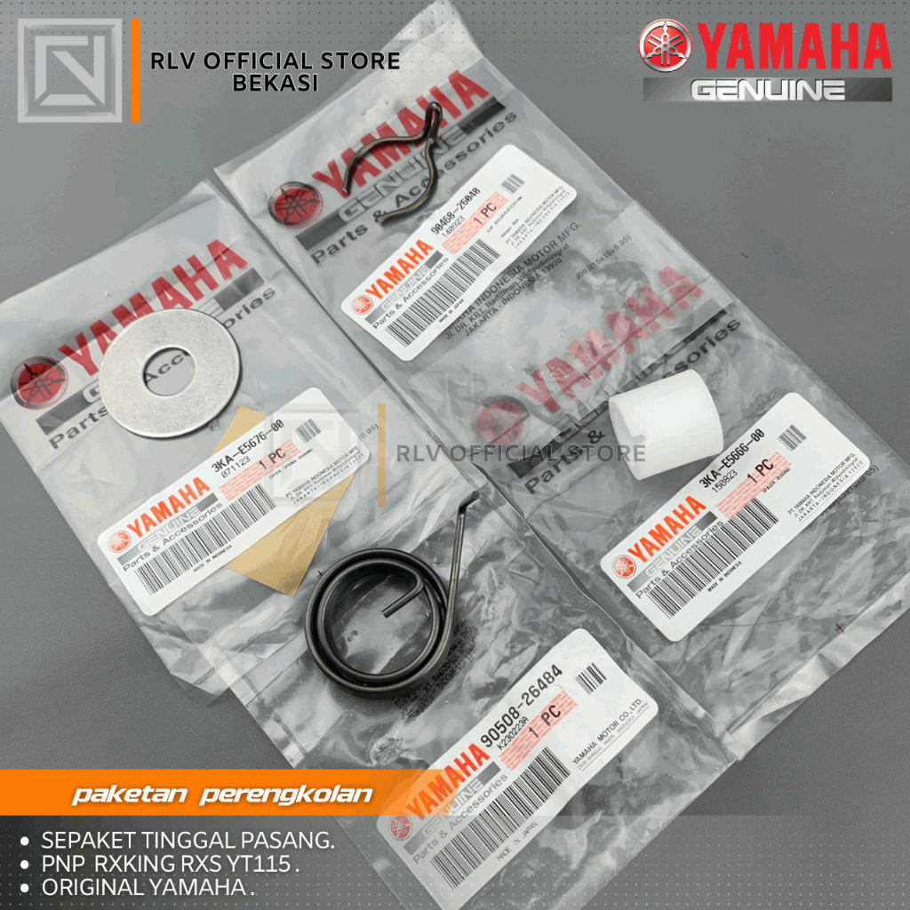 PLASTIK ENGKOL PER ENGKOL SET PER CLIP DAN RING RX KING ORIGINAL