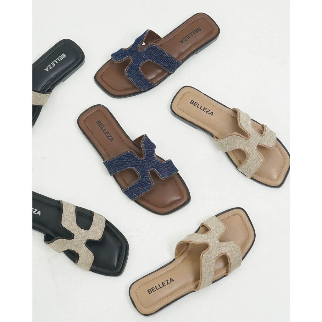 Belleza Sandal Flat Teplek Wanita Orla