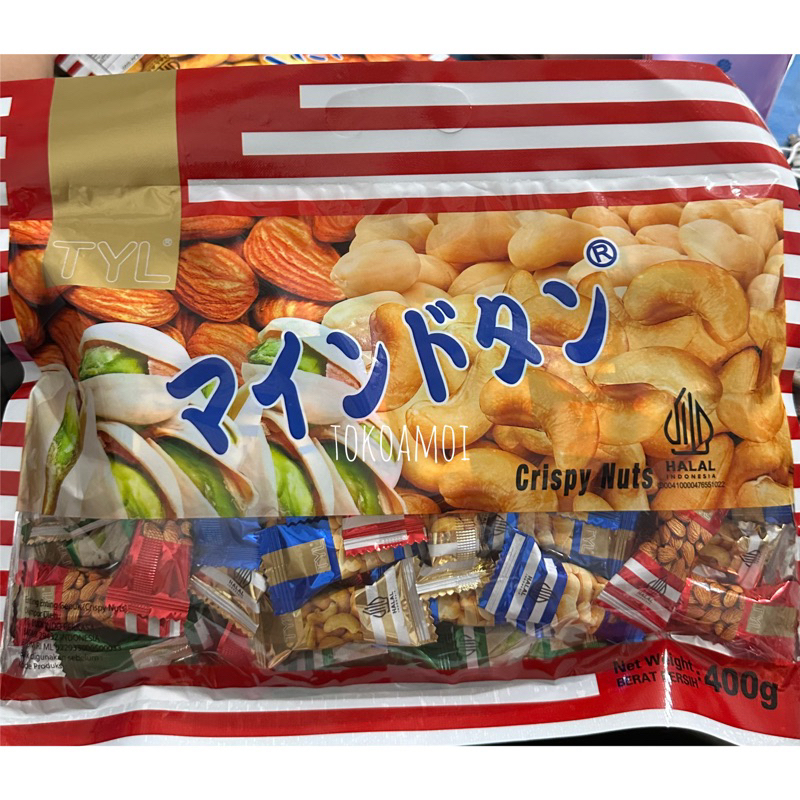 

Crispy Nuts / Permen Kacang Mix / Permen Ting Ting Import