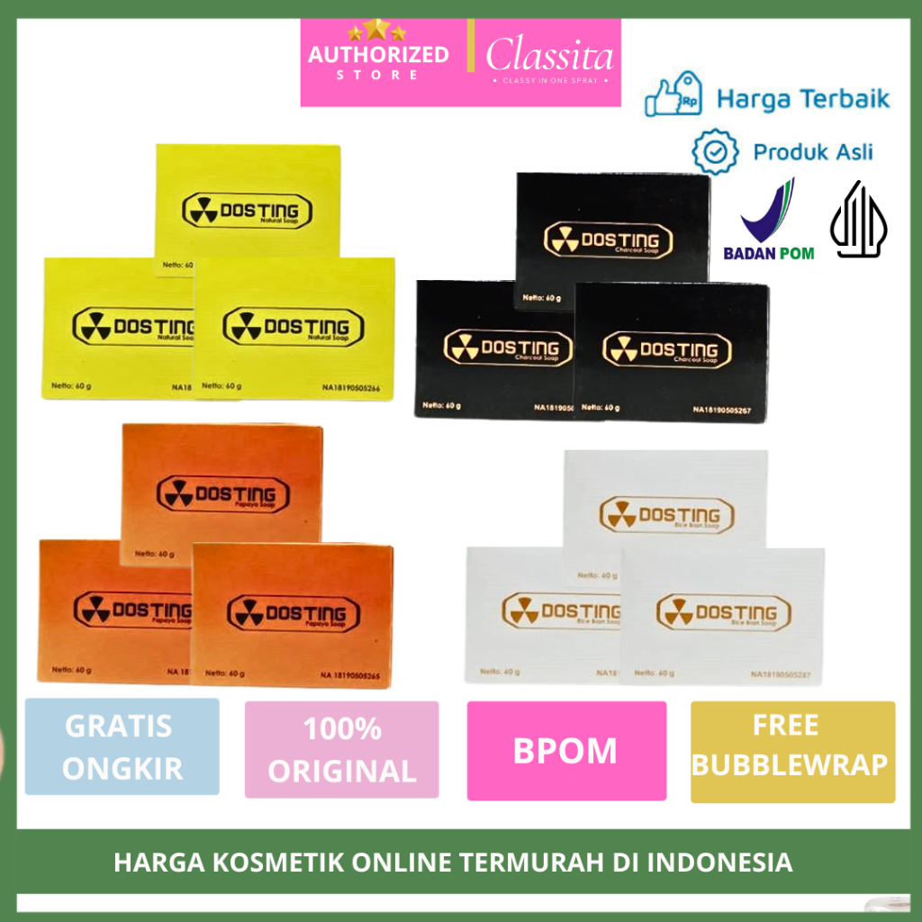 𝐂𝐋𝐀𝐒𝐒𝐈𝐓𝐀.𝐈𝐃 -  Dosting Sabun Pencerah Badan | Sabun Badan Pemutih | Sabun Badan Pemutih Bpom | Sabun