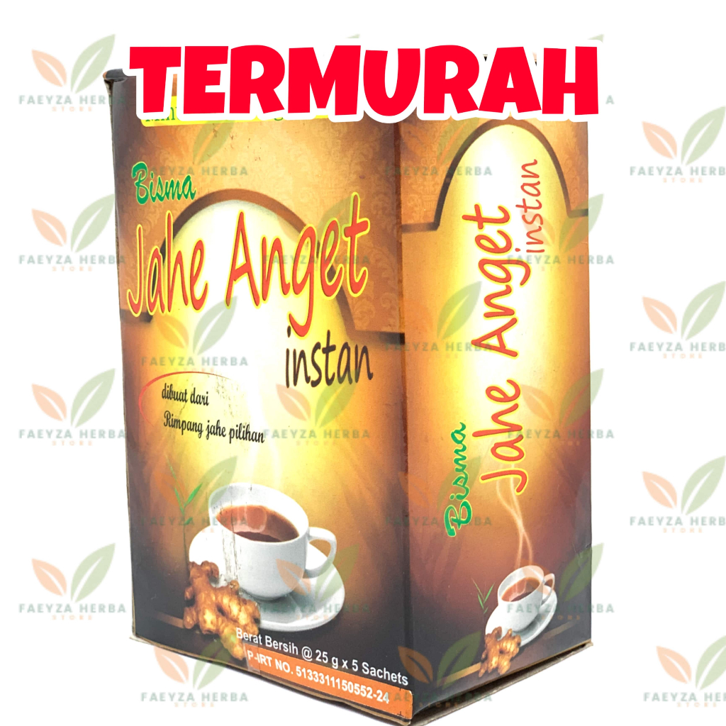 

JAHE ANGER INSTANT BISMA SEHAT MINUMAN HERBAL