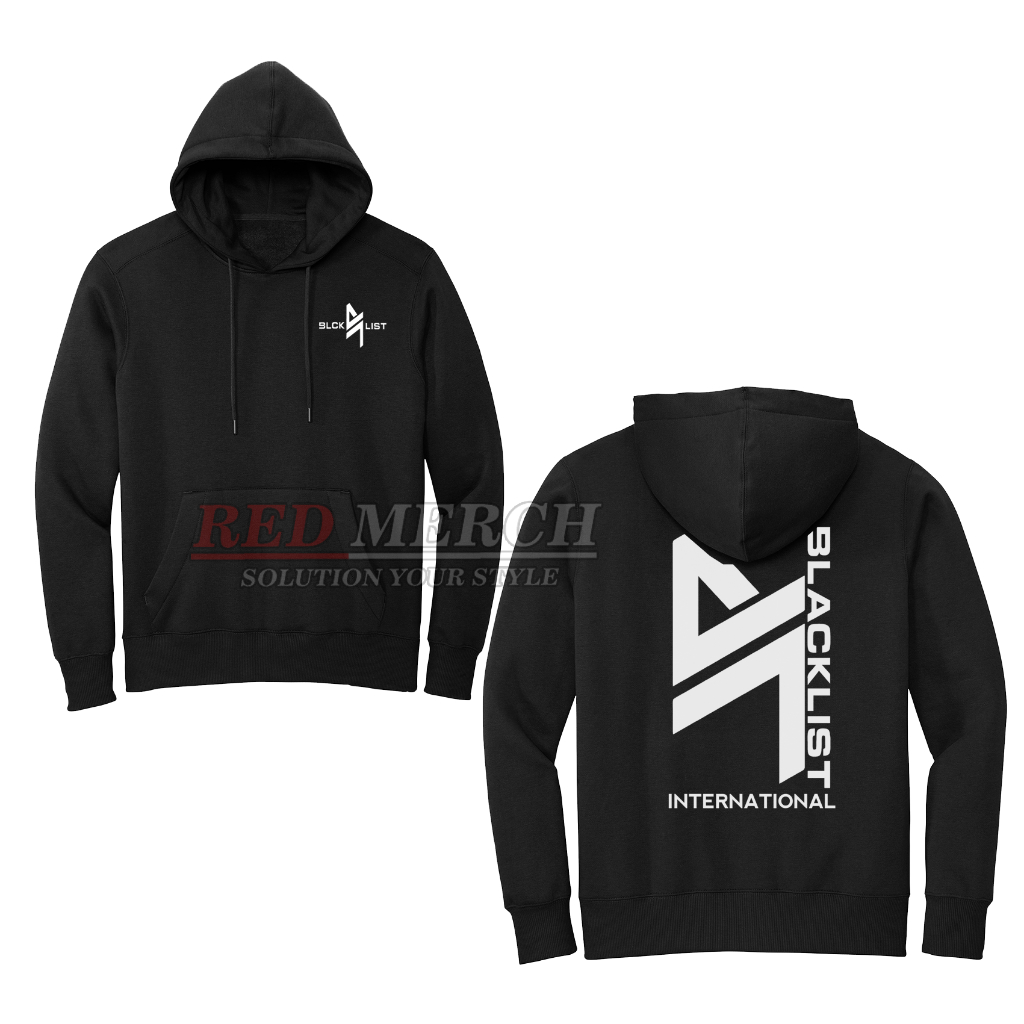 Jaket sweater hoodie Blacklist PH MLBB - Red Merch