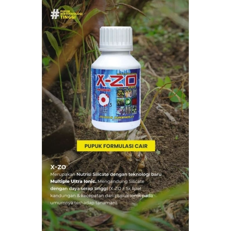 Pupuk X-ZO Nutrisi Anti Kering Daun