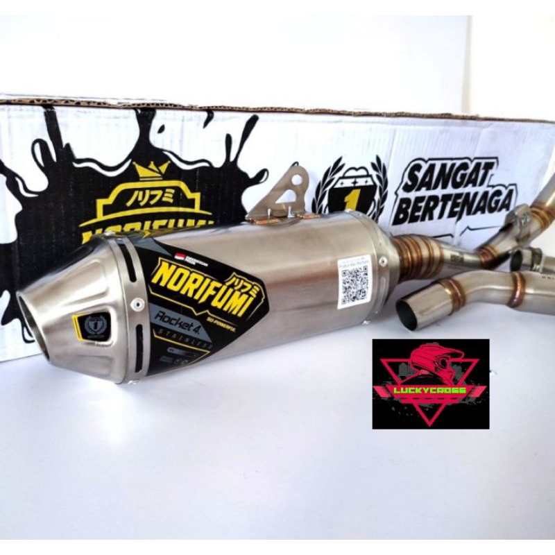 knalpot norifumi rocket 4 original