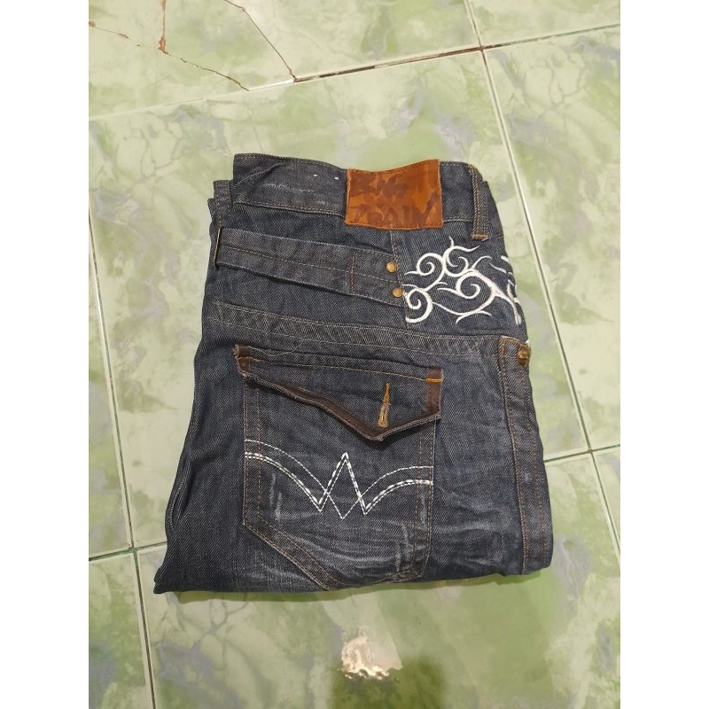 Celana Jeans Sukajan Osaka Big Train