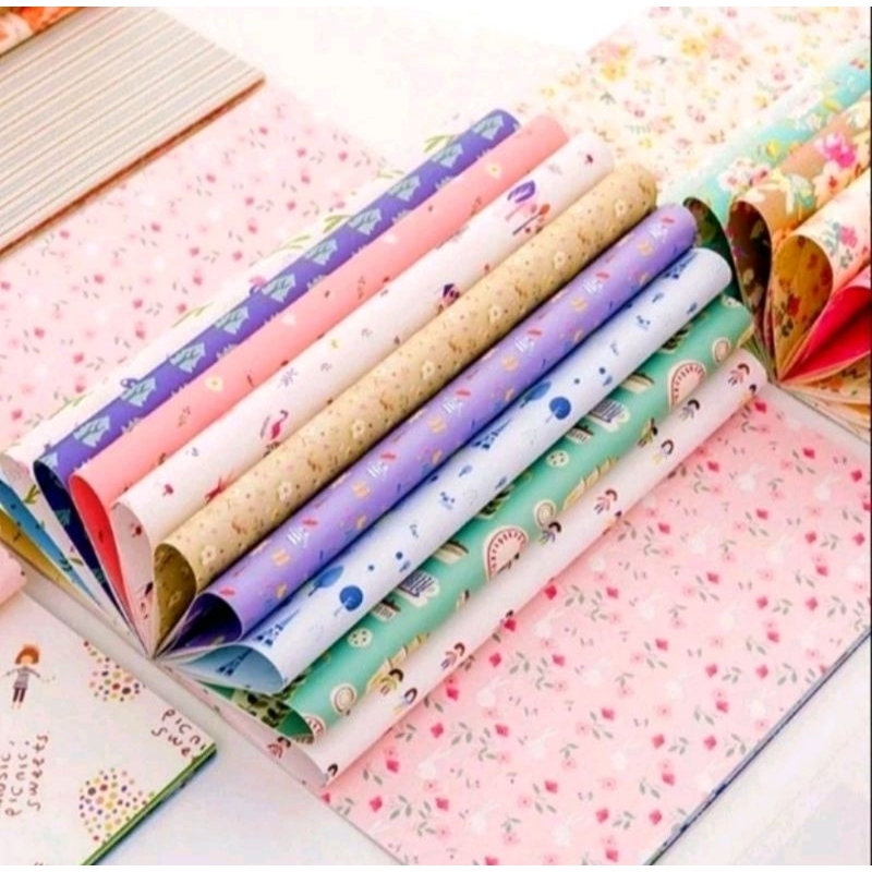 

Kertas kado untuk tambahan packing kado