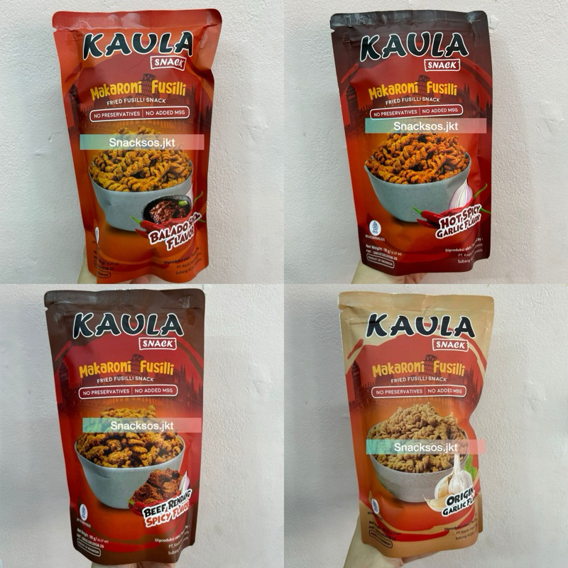 

KAULA MACARONI BALADO / BEEF RENDANG / HOT & SPICY / ORIGINAL MAKARONI