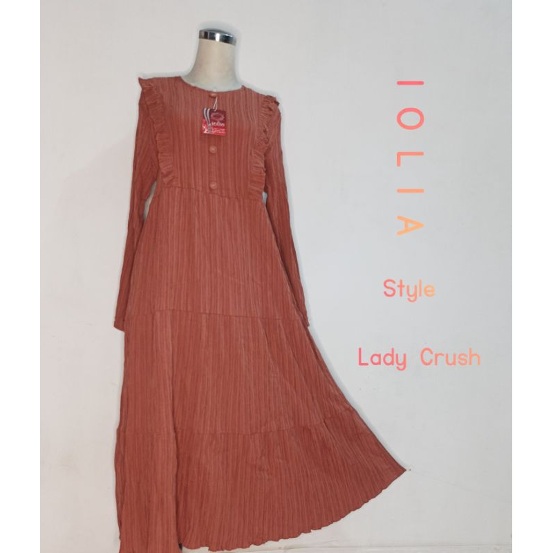 MIDI/ Gamis Serat Kayu