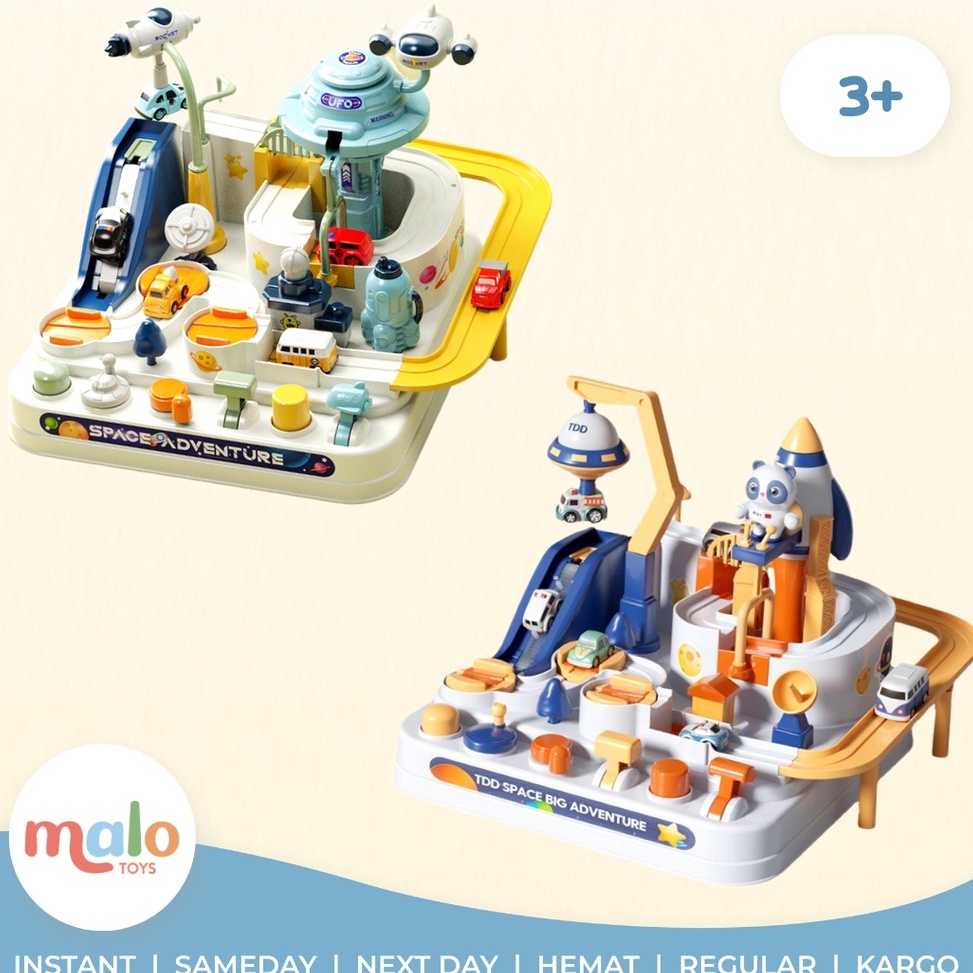 Murah Banget.. MALOTOYS - Car Adventure Rocket Roket Space Astronot Astronaut Luar Angkasa Simulator