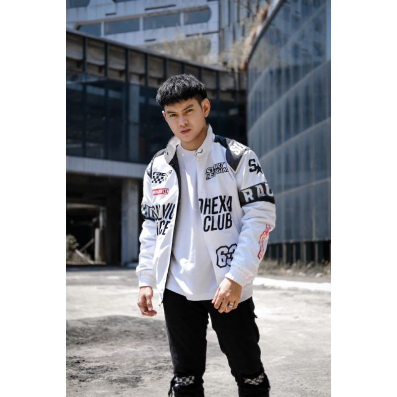 Jaket RACING full print pria - jaket racing taslan termurah